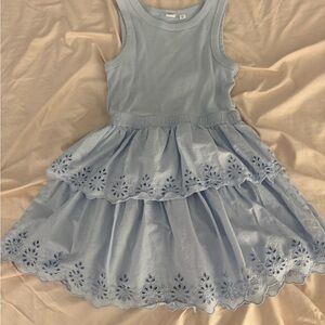 GAP blue girls dress casual floral